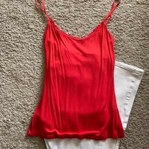 XS orange cami The Limited